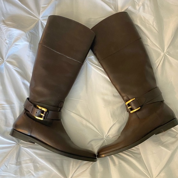 Burberry Riding Boots - Picture 1 of 5